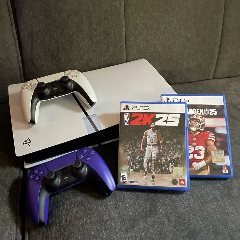 Sony PlayStation 5 Next-Gen Console White and Black